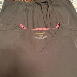 Heart & soul scrub set. Both size medium
